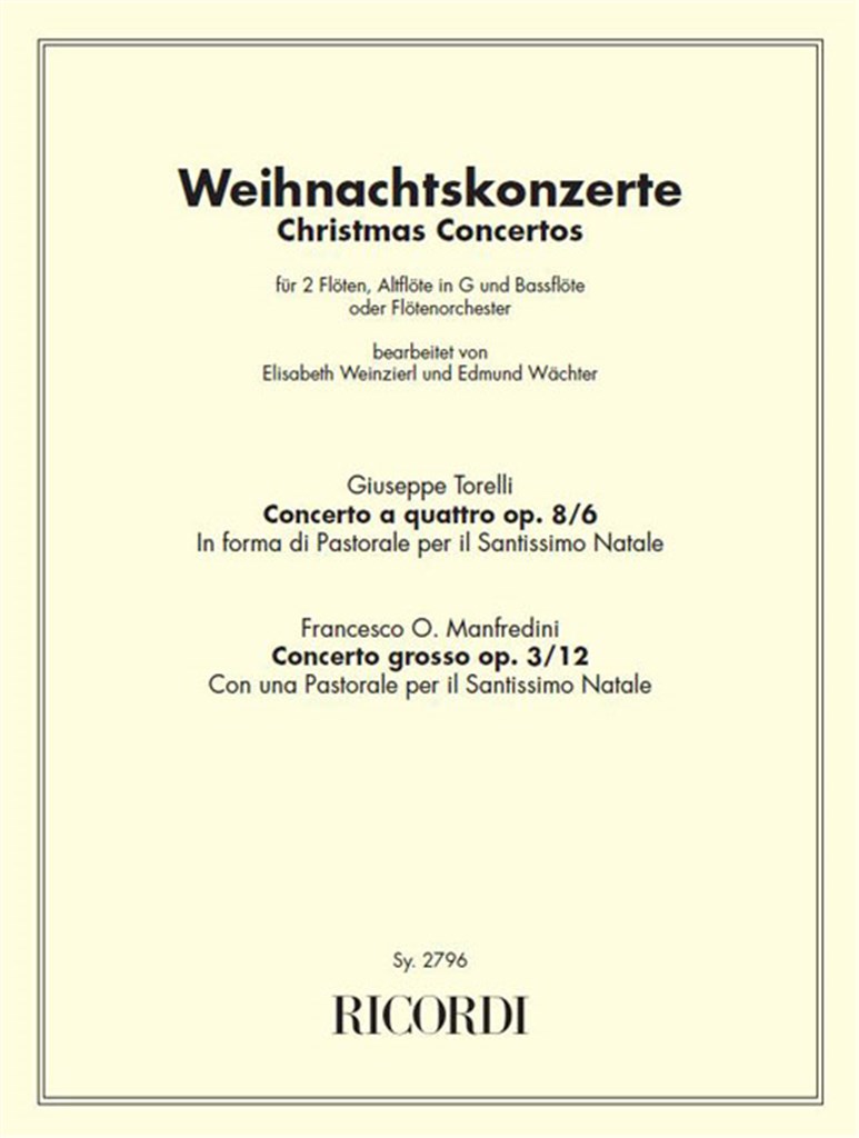 Weihnachtskonzerte